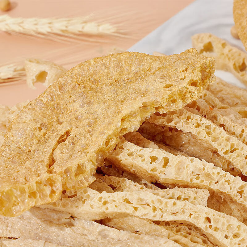 陕西特产脆豆腐火锅麻辣烫食材关东煮脆皮豆腐卤豆腐豆皮素鸡 500g