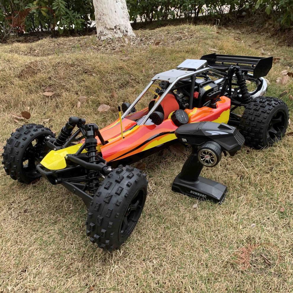 遥控车燃油超高速 rc模型汽油遥控车1:5烧油车 baja-5b 汽油遥控车