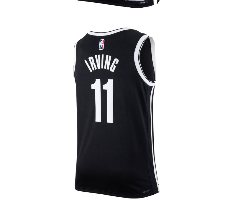 nbanike篮网队欧文diamondiedrifitsw男子球衣db3563布鲁克林篮网队l