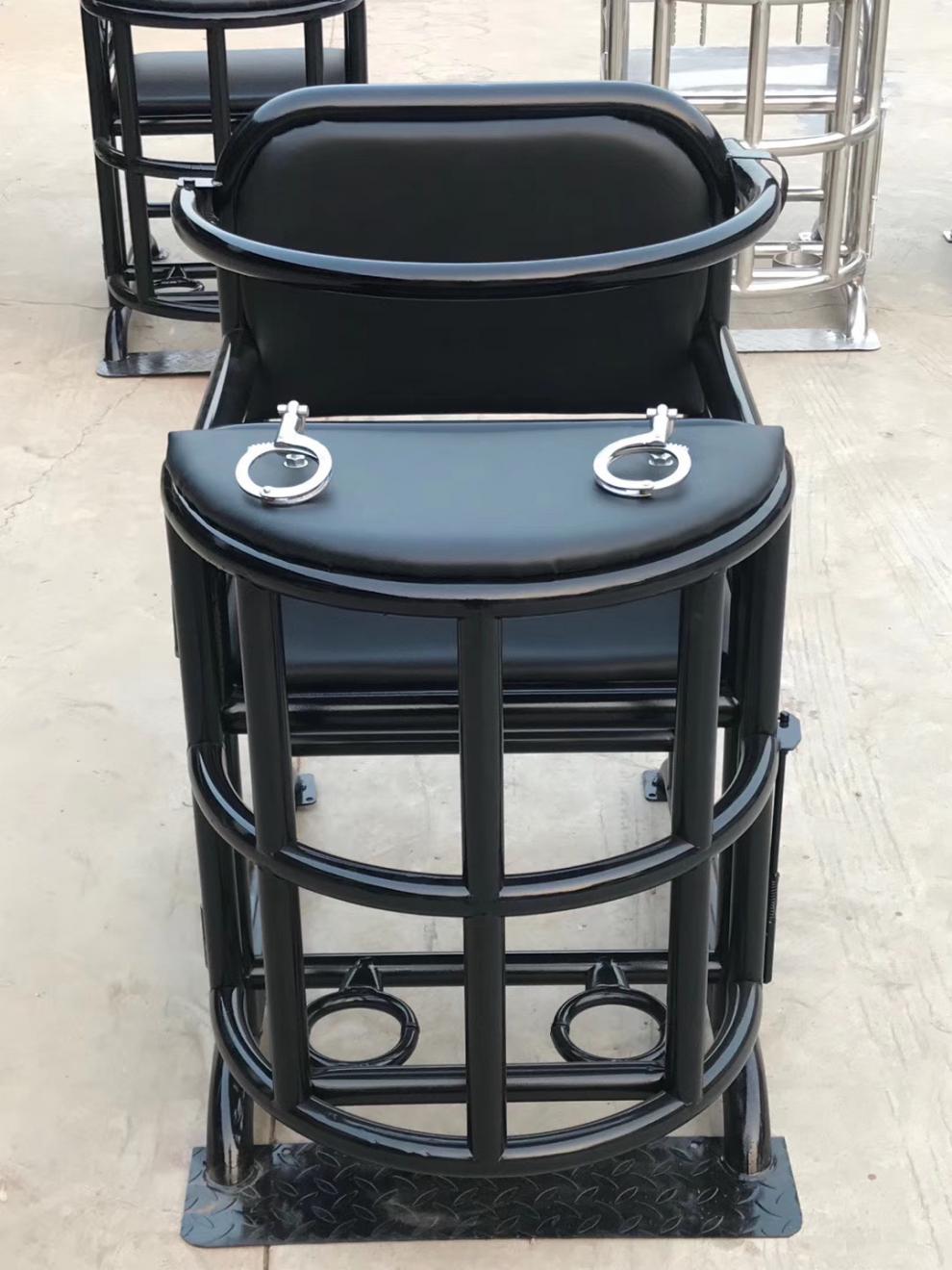 德四方谈话室约束椅防撞讯问室询问椅铁质椅子不锈钢审问椅醒酒椅厂家