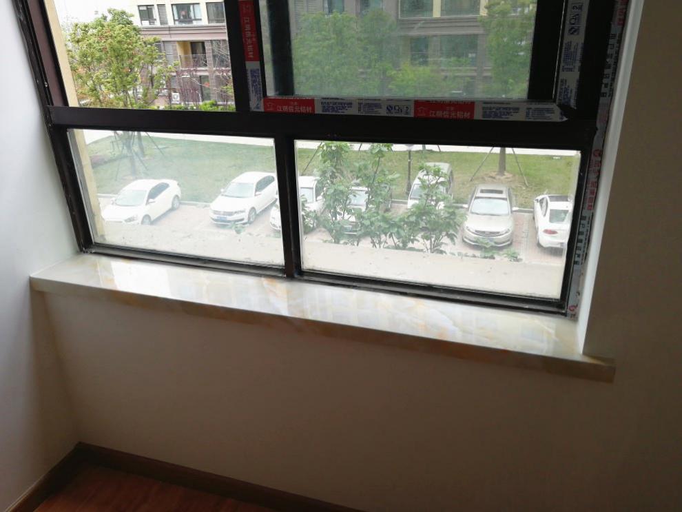 飘窗大理石台面窗台板窗台石自粘台面亚克力台面窗户窗套包边飘窗台