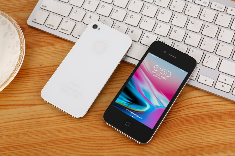 二手苹果iphone4s移动联通电信三网3g通智能学生老人4s白移动联通90新