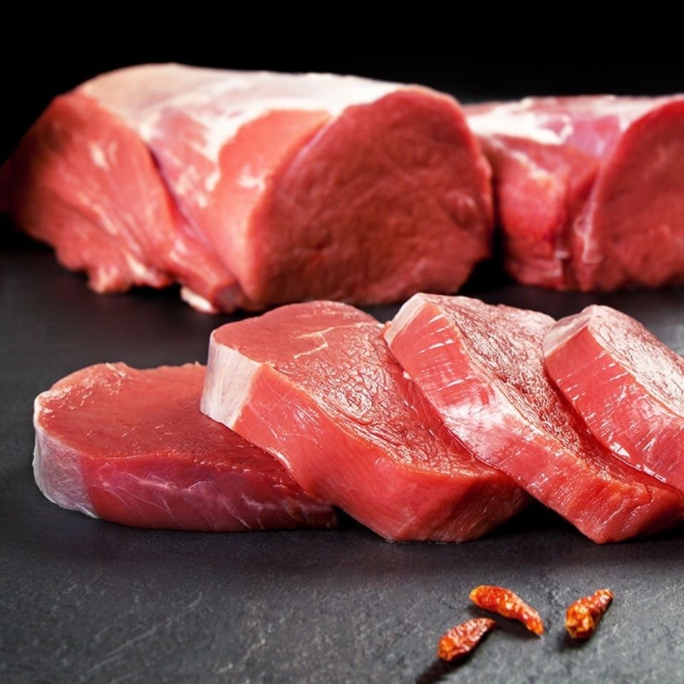 猪肉新鲜猪里脊肉纯瘦肉散养黑土猪生鲜比里德斯3斤纯猪里脊肉