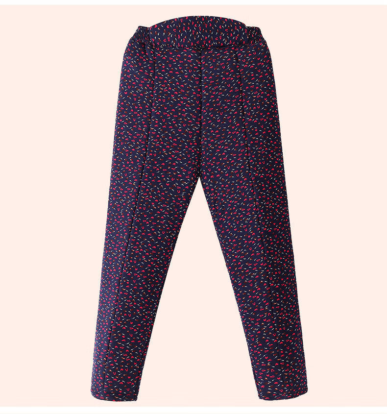 爱雅妈雅中老年人女冬奶奶装妈妈棉裤加绒加厚607080岁老太太保暖裤子