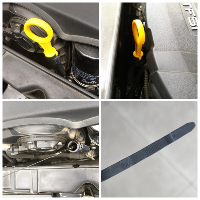 适用奥迪a4lq5a5新a6l20t机油尺油位标尺油标尺测量检查机油0512款a6l