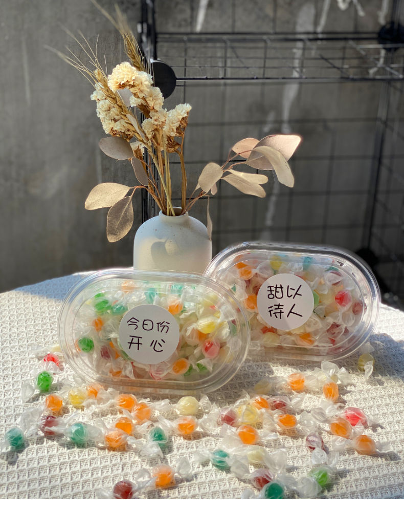 高颜值白桃葡萄棒棒糖母亲节礼物送女友精致网红果味糖果零食 白桃味