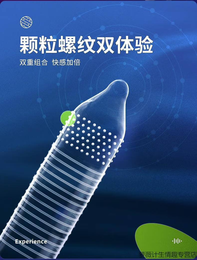 大象避孕套带刺加长加粗大颗粒狼牙套 安全套玻尿酸超薄凸点螺纹大