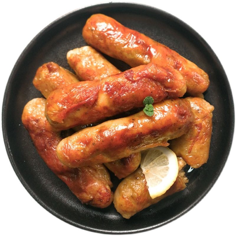 爆浆鸡腿卷脆皮鸡腿肉卷鸡烧烤肠油炸半成品小吃商用1kg1包原味鸡腿卷