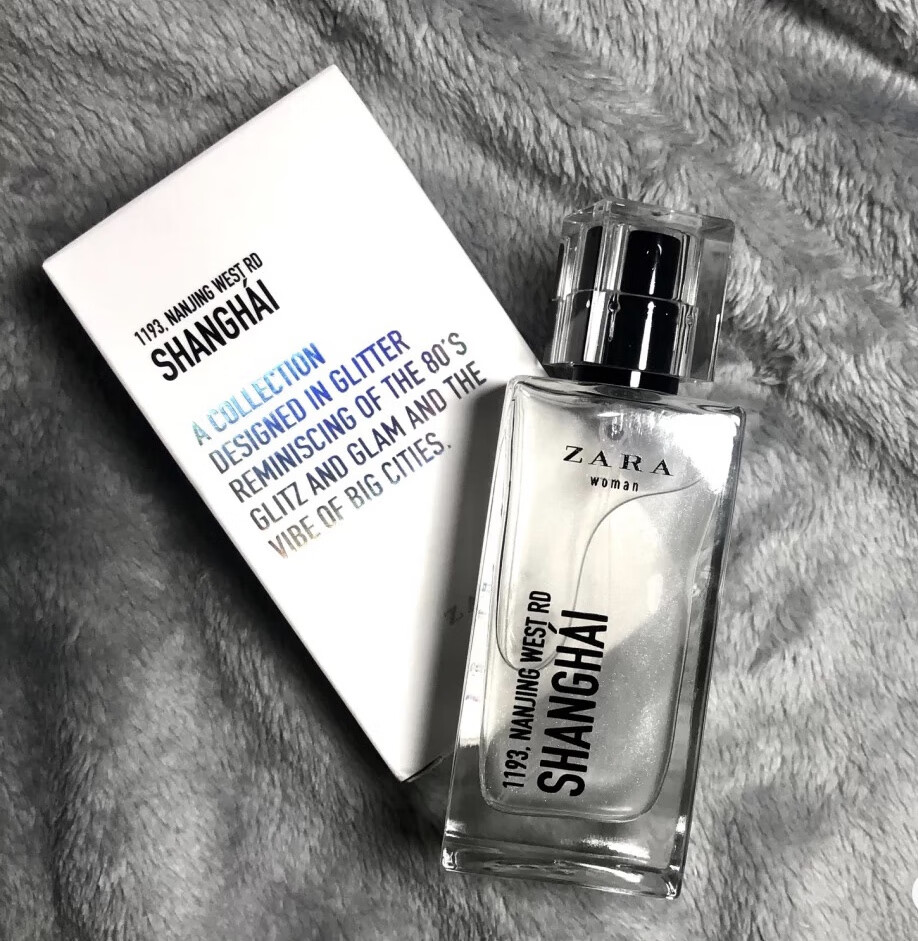 zara香水zara飒拉上海南京西路纪念版女士淡香色鎏沙现货10ml100ml