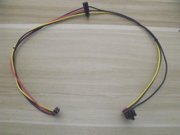 适用于联想迷你小4pin转sata显卡6pin联想4p转显卡6孔供电电源线 标准