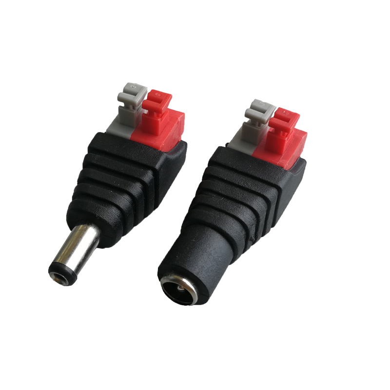 dc公母接头监控摄像机电源插头5.5*2.