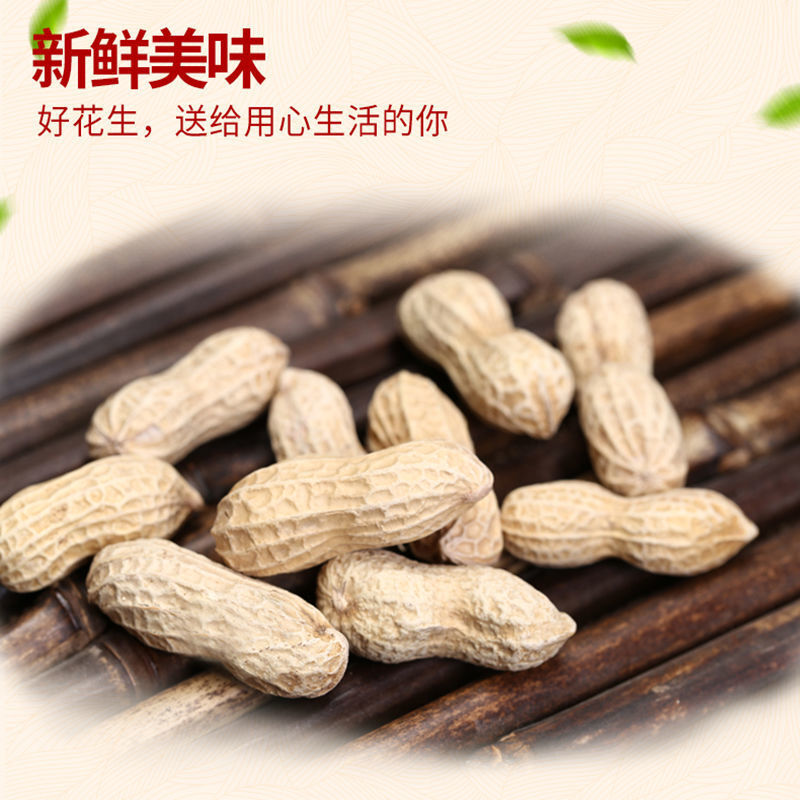 新货正林水煮花生五香蒜香咸干奶香带壳花生零食坚果年货120g1袋咸香
