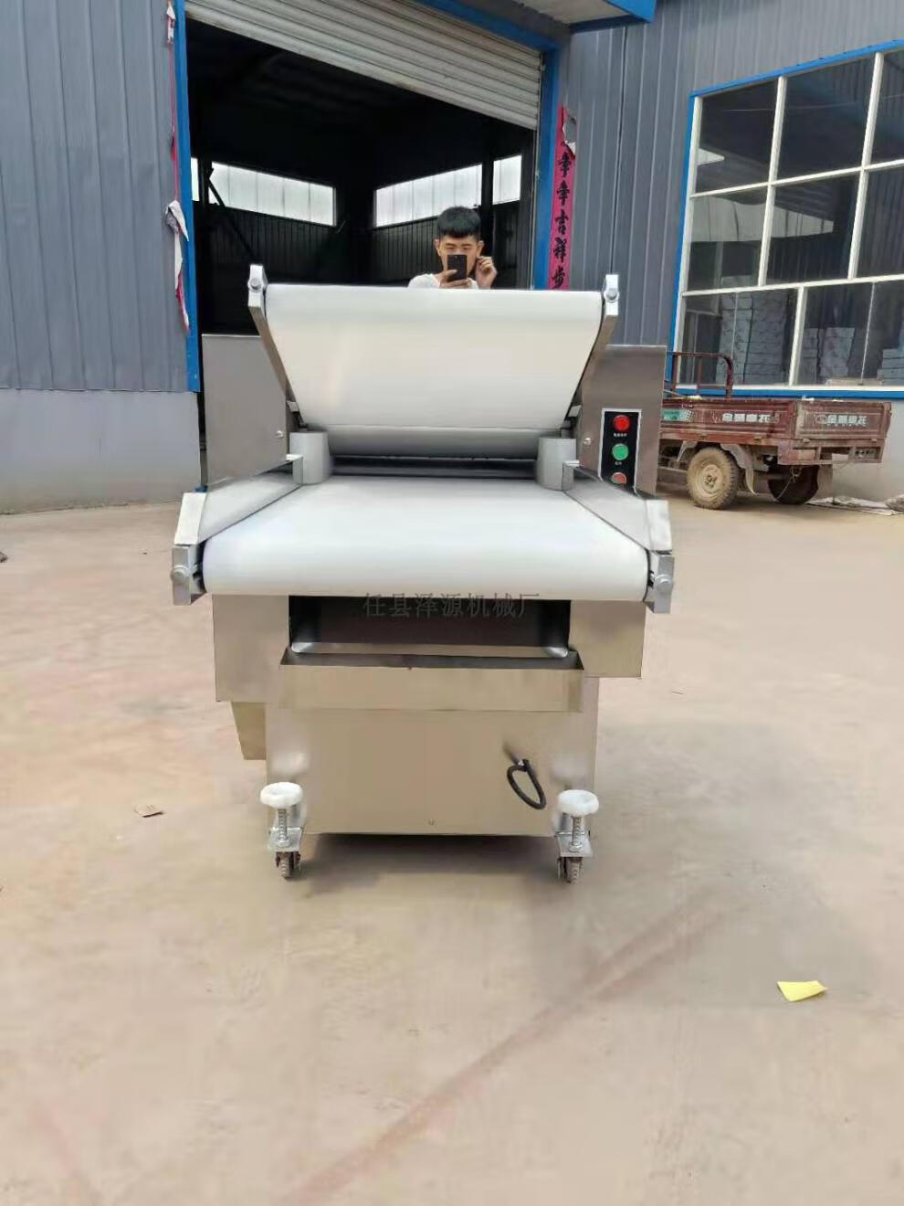 全自动揉面机不伤手压面机大型商用循环压皮机350500馒头包子面包雅迎