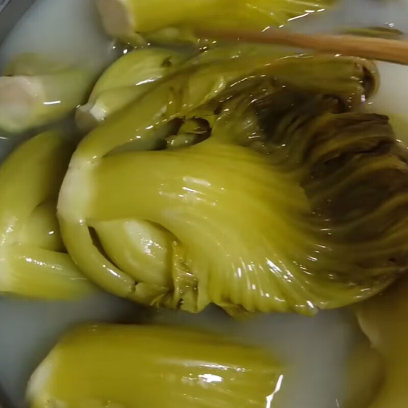 唐姨妈贵州毕节特产盐酸菜酸菜豆米火锅汤青菜酸菜500g 500g青菜酸菜