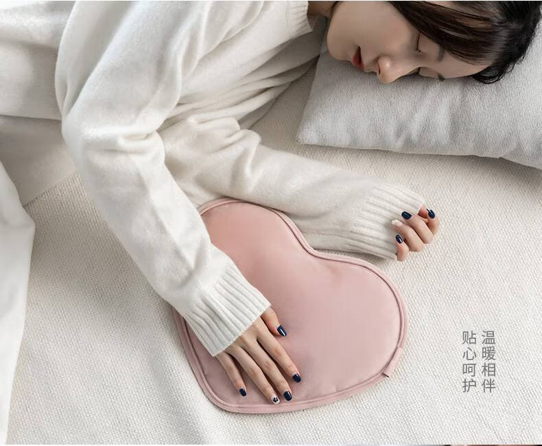冬天送女朋友礼物 热水袋充电式注水暖手宝女可爱暖宝宝暖肚子暖床电