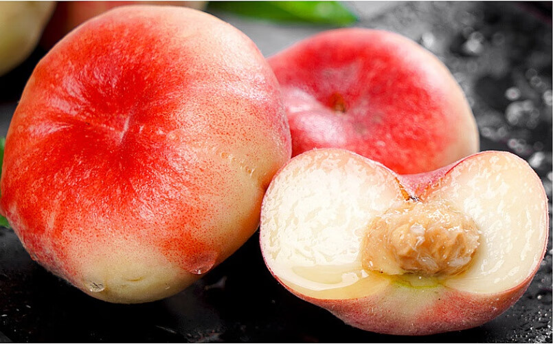 【顺丰空运】正宗新疆蟠桃石河子新鲜桃子水果黄金当季孕妇 5斤 新鲜