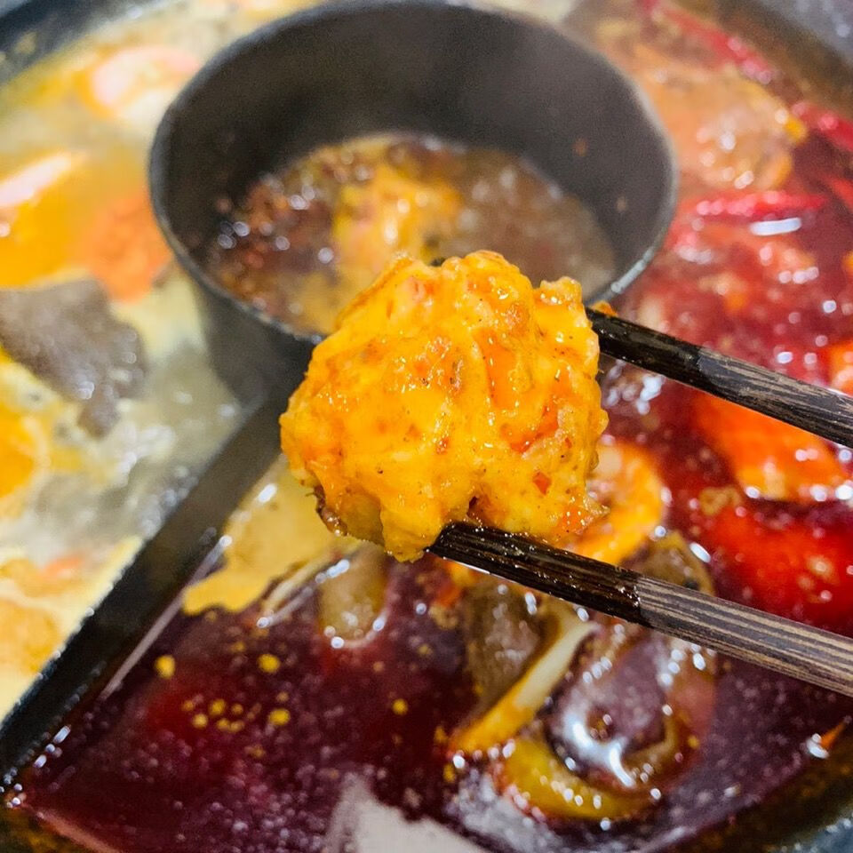俄罗斯风味龙虾球涮火锅丸子2斤装火锅食材烧烤火锅食材一袋龙虾球