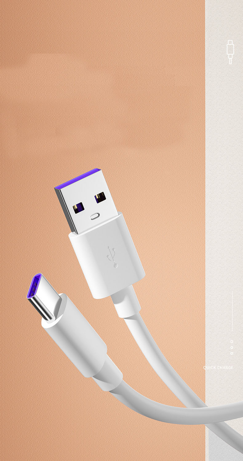 华为mate30快充数据线nova6专用5a大电流充电线v30pro手机p30pro p20