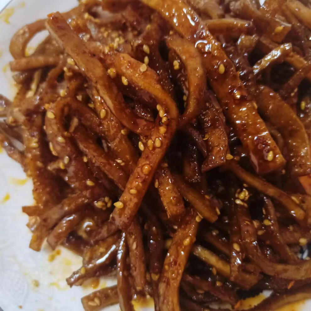 麻辣豆腐干丝零食小吃纯手工豆干丝香干小吃麻辣甜辣五香重庆特产 甜