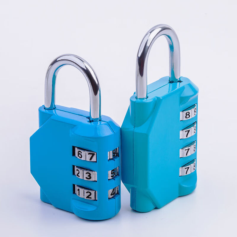 汉利仕密码挂锁小号锁头数字锁健身房防水学生柜子宿舍旅行箱书包防锈
