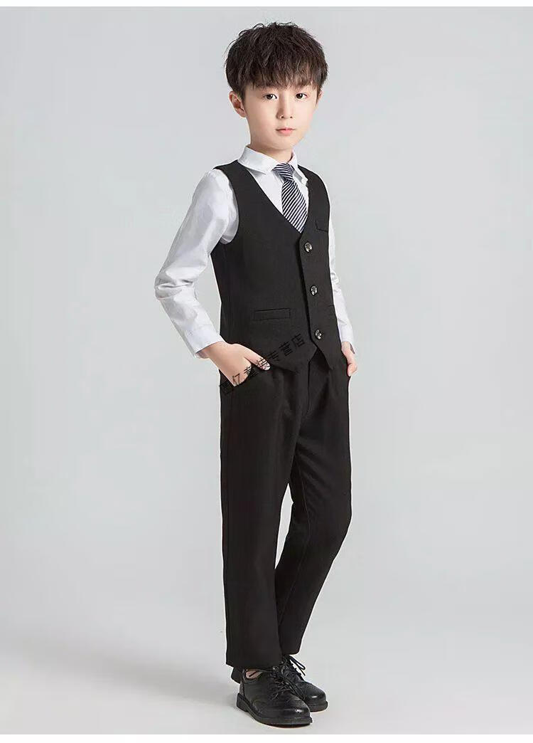 迪士尼童装儿童西装男套装男童小西服婚礼花童礼服男小孩演讲帅气演出