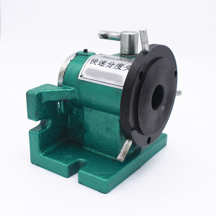 58寸简易快速分度头铣床小型钻床立卧两用等分分度器卡盘台钻8寸200型