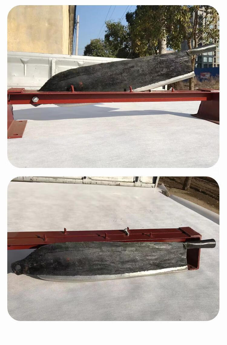 手动铡草刀切牛羊草料和秸秆中草药新式多功能的干湿两用 草铡70厘米