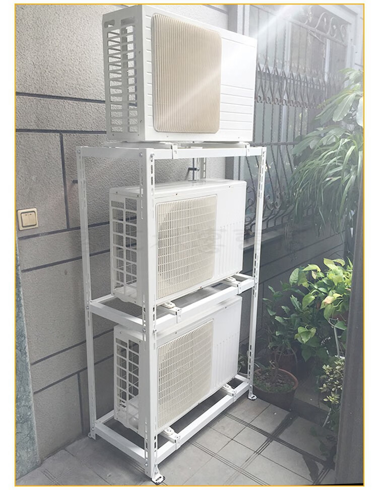 空调外机支架配件节省空间落地双层叠放减震降噪架子架xec2900900450