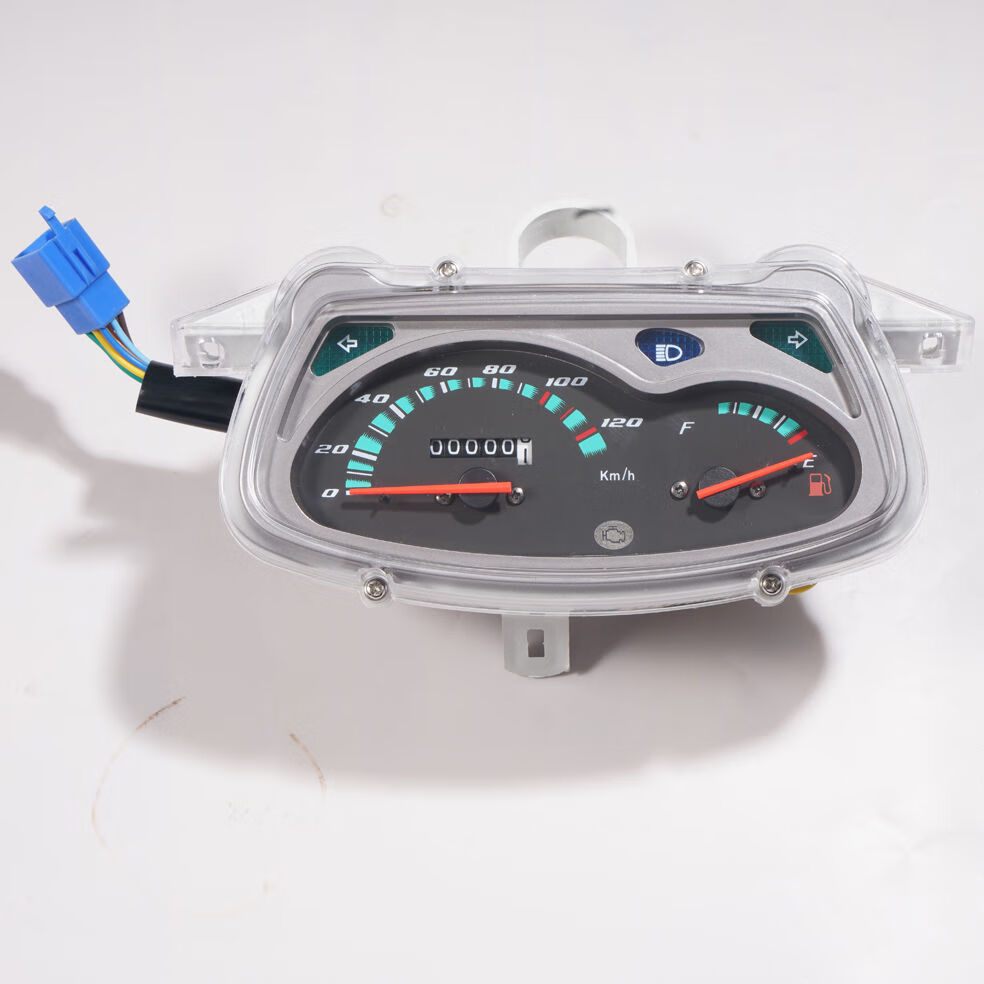 适用于摩托踏板车适用本田小公主里程表仪表总成国四带线