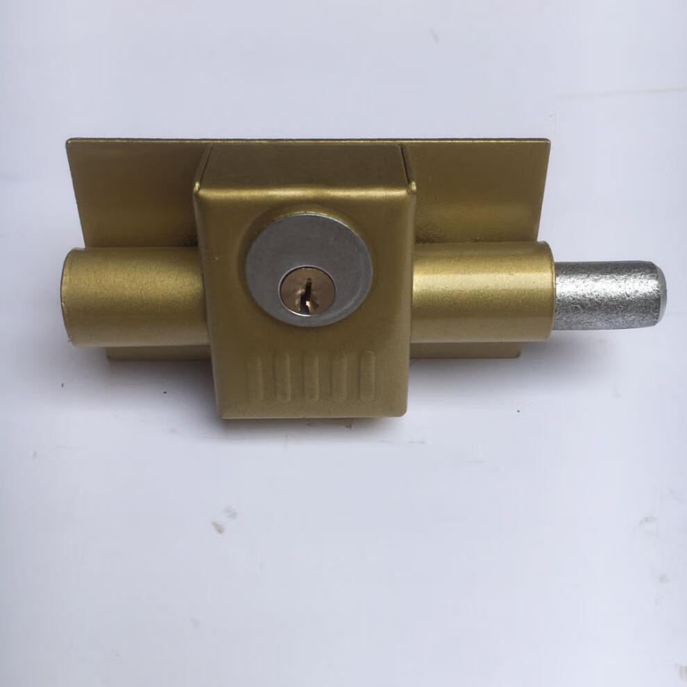 老式大门木门铁门双扇门防盗锁庭院门复古穿杆防盗锁农村大门锁 双门