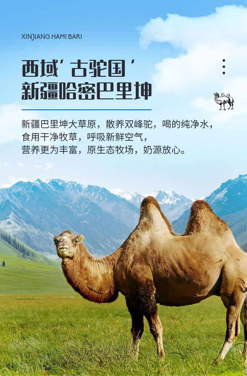 【电视同款】华夏丝路骆驼奶粉初乳 300克罐装 骆驼奶粉新疆中老年