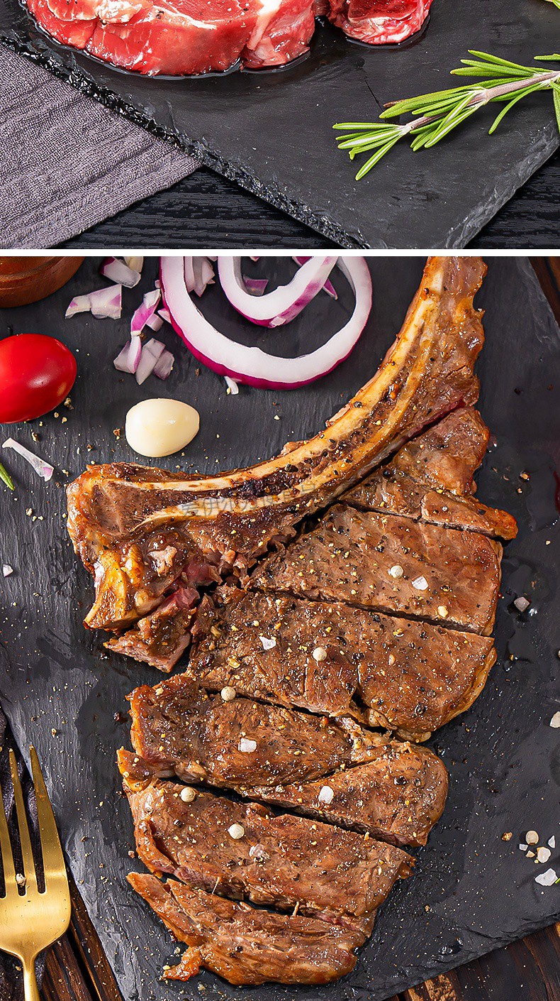 大战斧牛排 280g长柄原切整切冷冻静腌牛排中高端餐厅品质 280g 原味