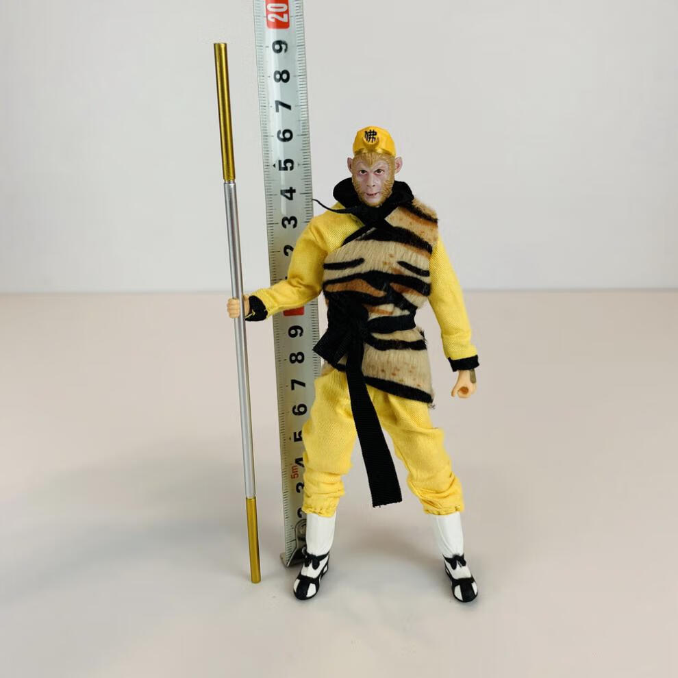 猴厂西游记西游记齐天大圣孙悟空6吋可动人偶玩具模型生日礼物亲子