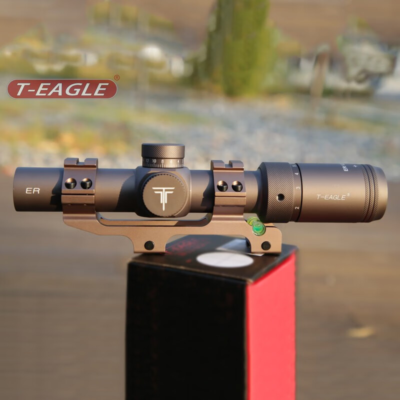 t-eagle突鹰erx24ir狼棕黑色高抗震高清晰十字镜防水充氮薄壁微光夜视