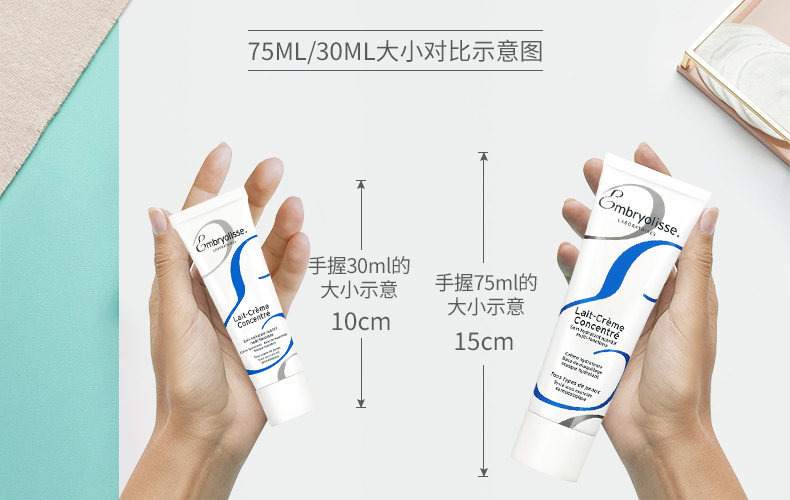 巴黎草莓（Embryolisse）巴黎草莓法国大宝保湿妆前乳打底粉隔离霜蓝色 补水保湿 蓝色款75ml大支