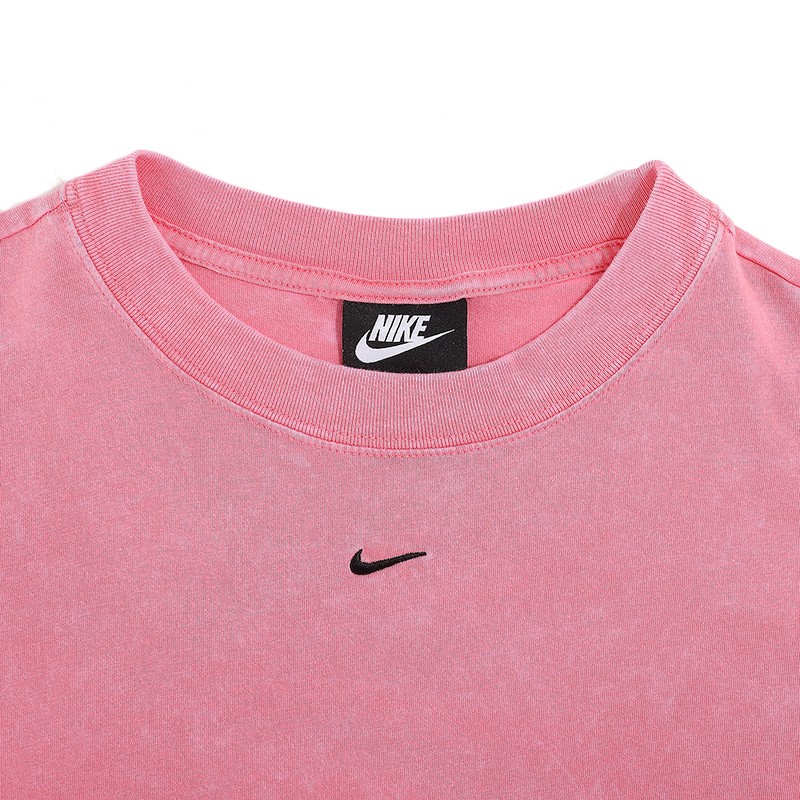 nike耐克官方舰店女装夏季swoosh潮流大logo透气休闲运动纯棉t恤衫dj