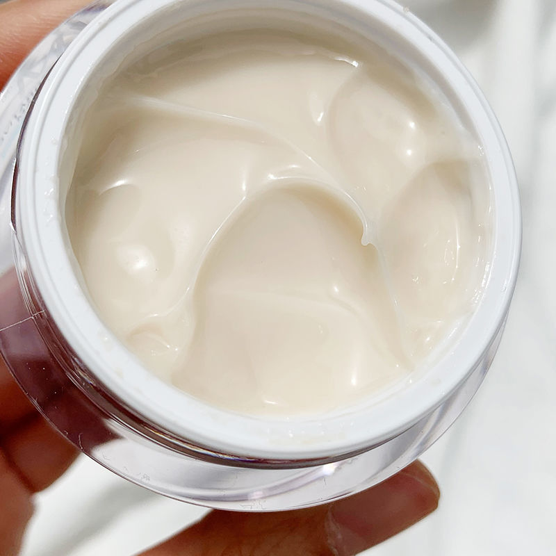 面霜evm寡肽乳霜紧致淡纹女提亮补水保湿滋润修护小银罐面霜50g乳霜