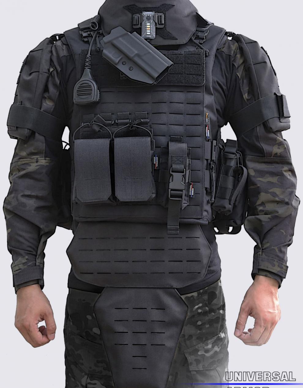 【旗舰自营】防弹衣六级防弹质量 uta装甲犀牛背心阻燃快拆防弹防刺