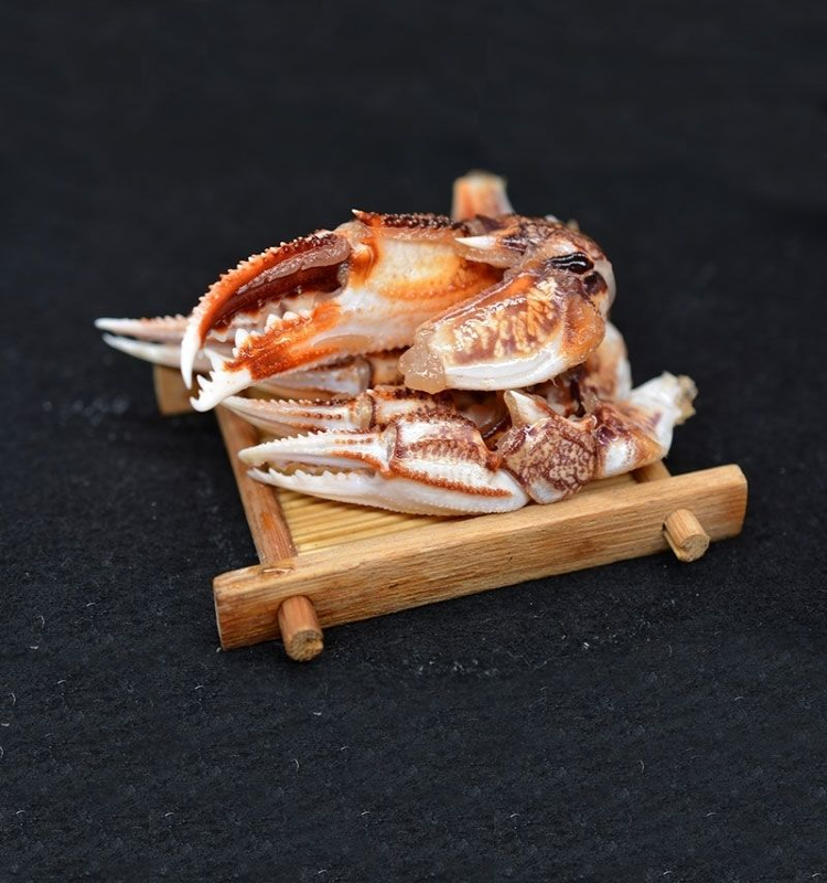 沢素湾旗舰店 鲜活冷冻蟹钳 新鲜花蟹钳蟹腿大螃蟹脚 海鲜水产 3斤款(