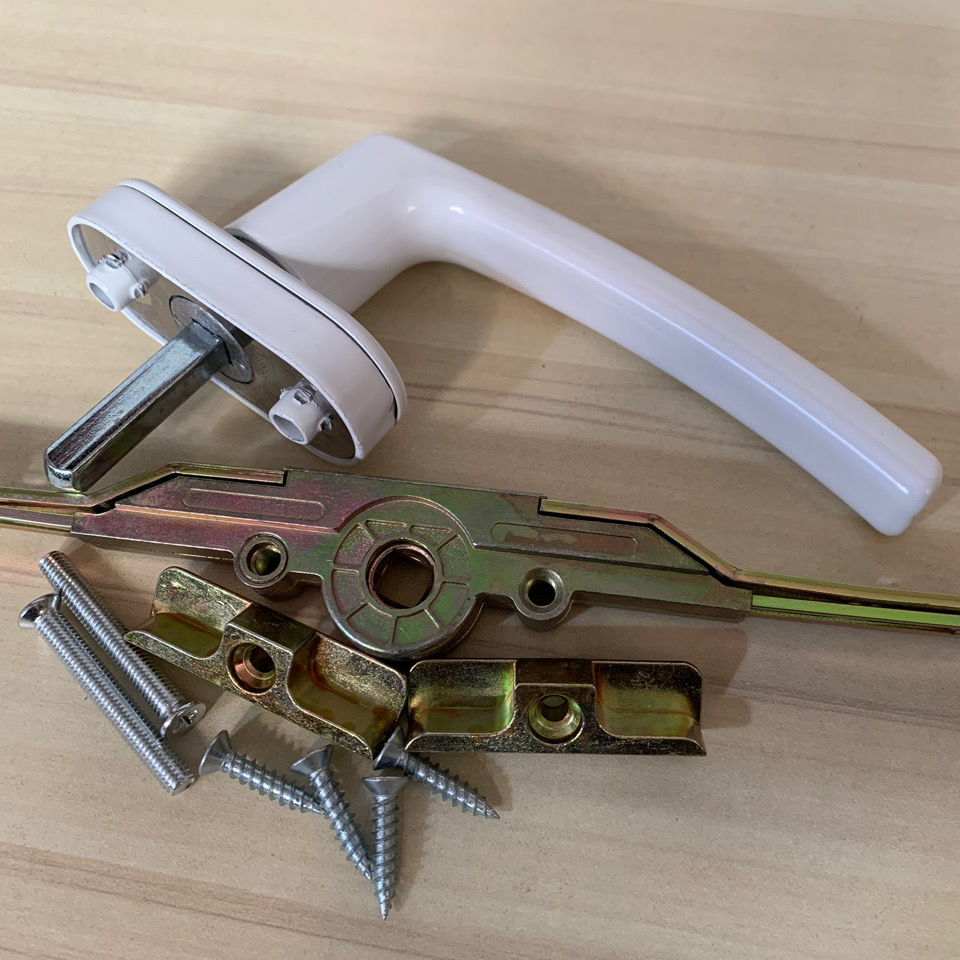 琥嘉塑钢窗配件内平开传动器传动杆传动锁塑钢联动杆门窗配件窗户锁扣