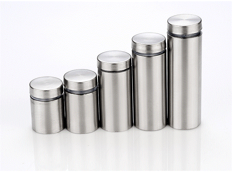 不锈钢空心广告钉 玻璃镜钉亚克力板固定装饰五金广告螺丝sdffkos 25*