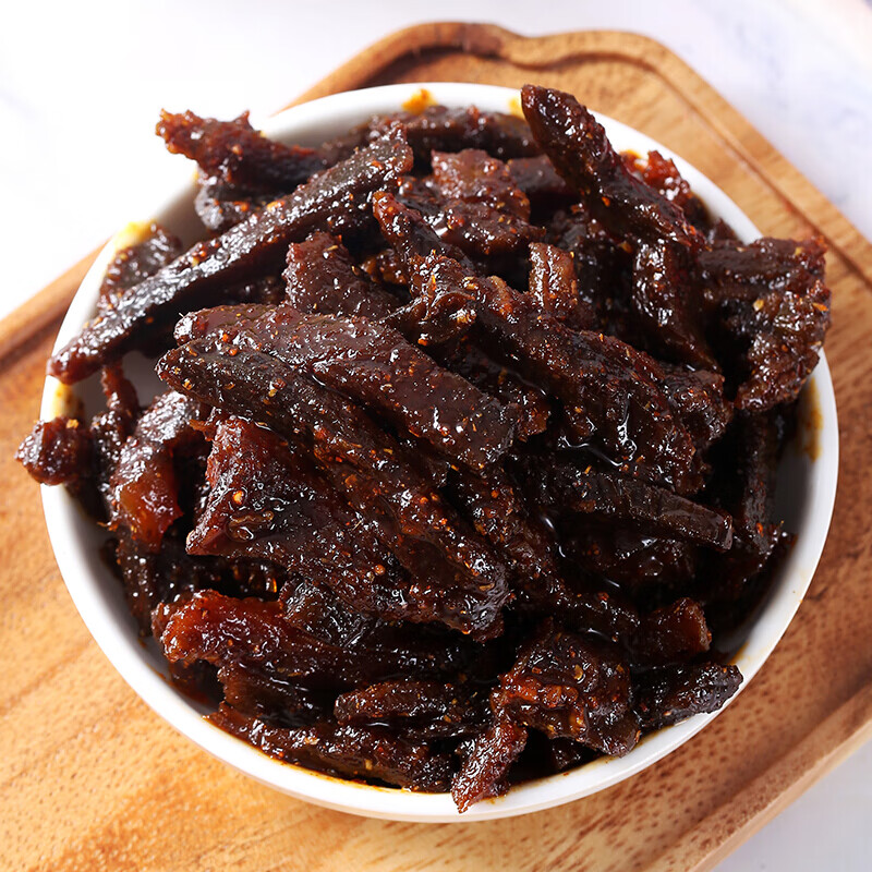 湖北九州牧业思乐麻辣牛肉干恩施正宗土特产食200克礼盒麻辣牛肉干100