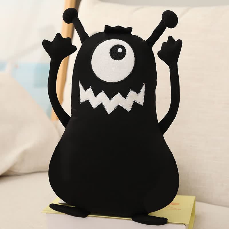 公仔呆萌系列拍照摆件送女友儿童节日小礼物 大白牙款40厘米【图片