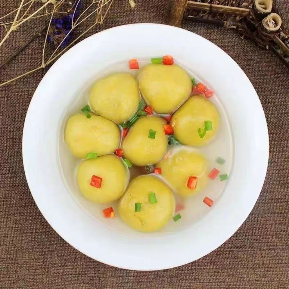 闽南特产福清传统小吃手工番薯丸500g2紫菜地瓜丸假鱼丸锅食材一包