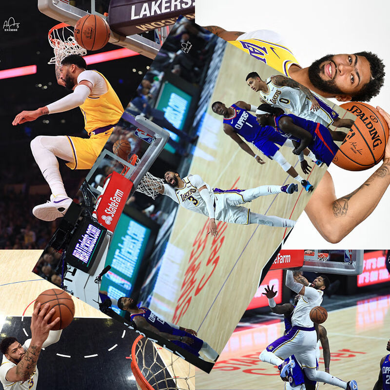 可狄 安东尼·戴维斯海报 高清浓眉哥海报墙贴篮球写真nba周边 高清