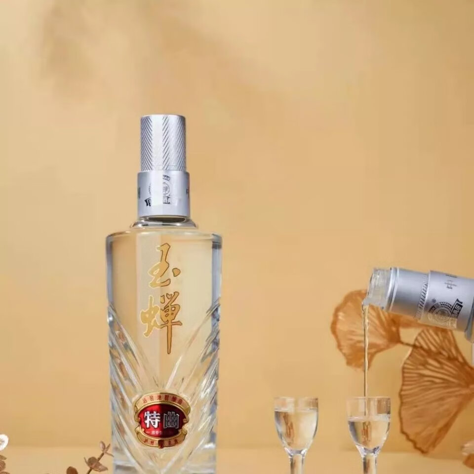玉蝉特曲 500ml*6瓶 泸州玉蝉老酒玉蝉特曲52度 浓香型纯粮白酒 39度