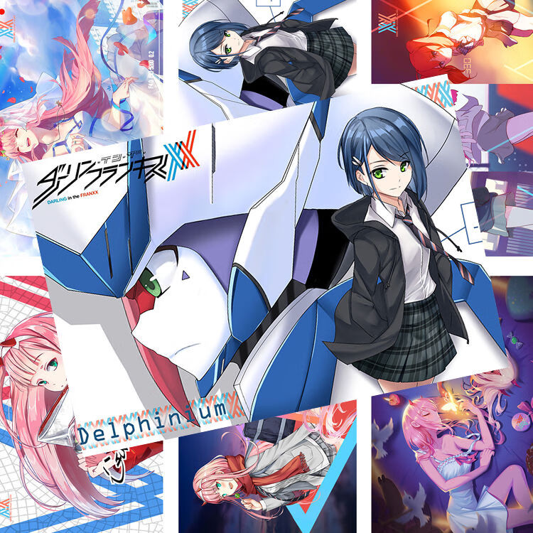 国家队海报darlinginthefranxx广02莓宿舍超大高清墙纸纸玫瑰国家队e