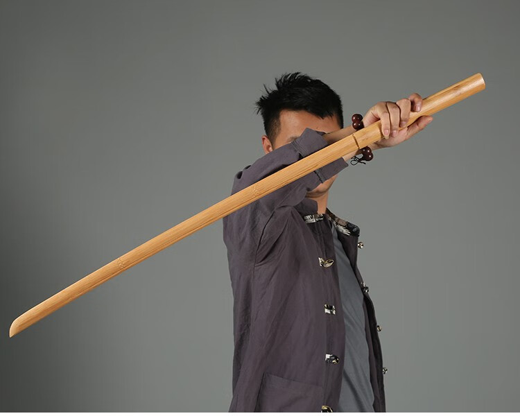 轻奢高端居合道竹刀剑道木刀训练日本练习拔刀斩cos动漫实木竹木刀br