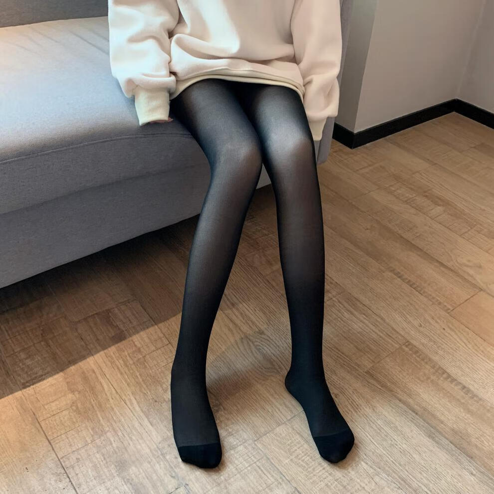 打底裤女2021秋冬新款加绒加厚连体逼真光腿神器肉色美腿显高显瘦减龄