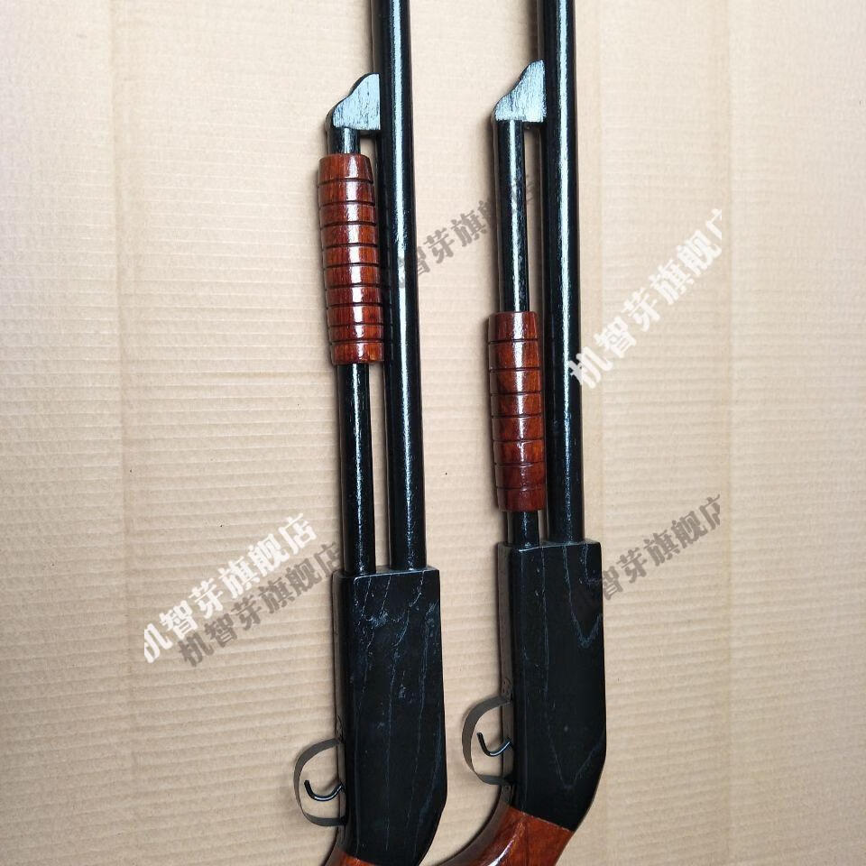 影视道具枪二战表演木制表演装饰道具五连发舞台影视剧用品